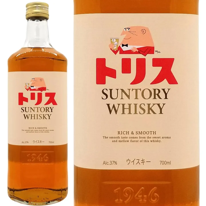 トリスウイスキー 700mlの商品ボトル