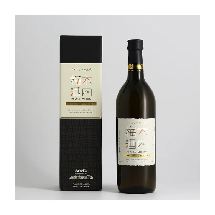 ウイスキー樽熟成 木内梅酒 720mlの商品ボトル